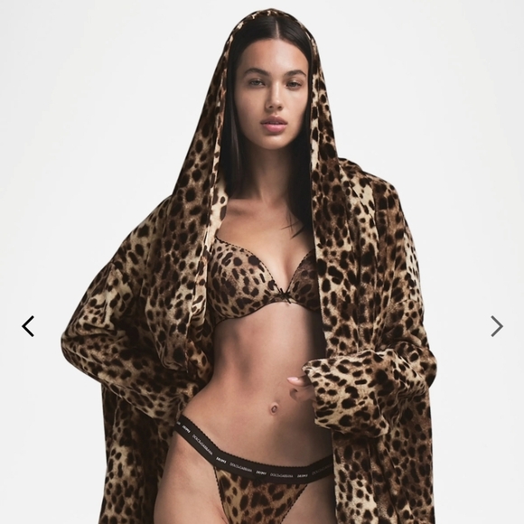 Dolce & Gabbana X SKIMS silk cape robe coat Hooded - Picture 1 of 4
